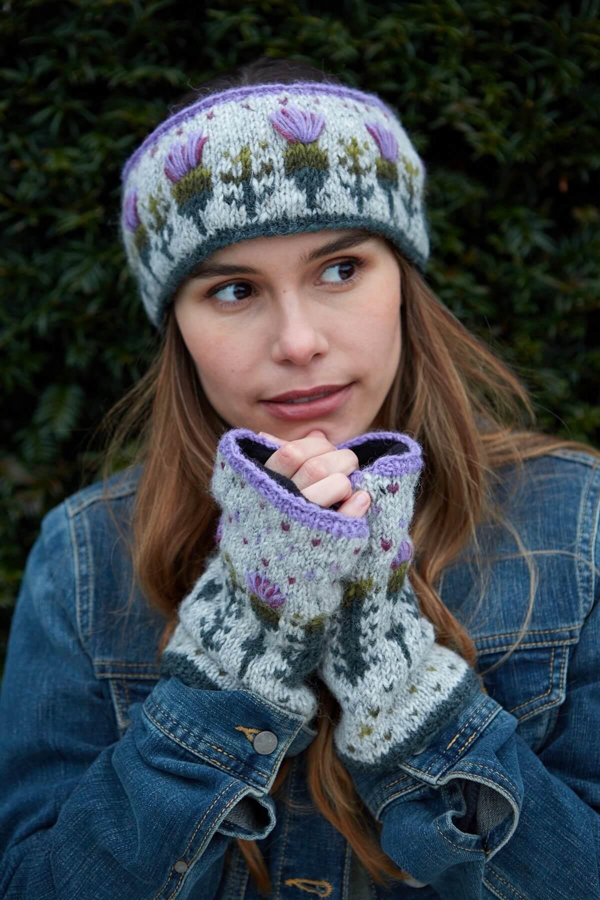 Thistle Handwarmer