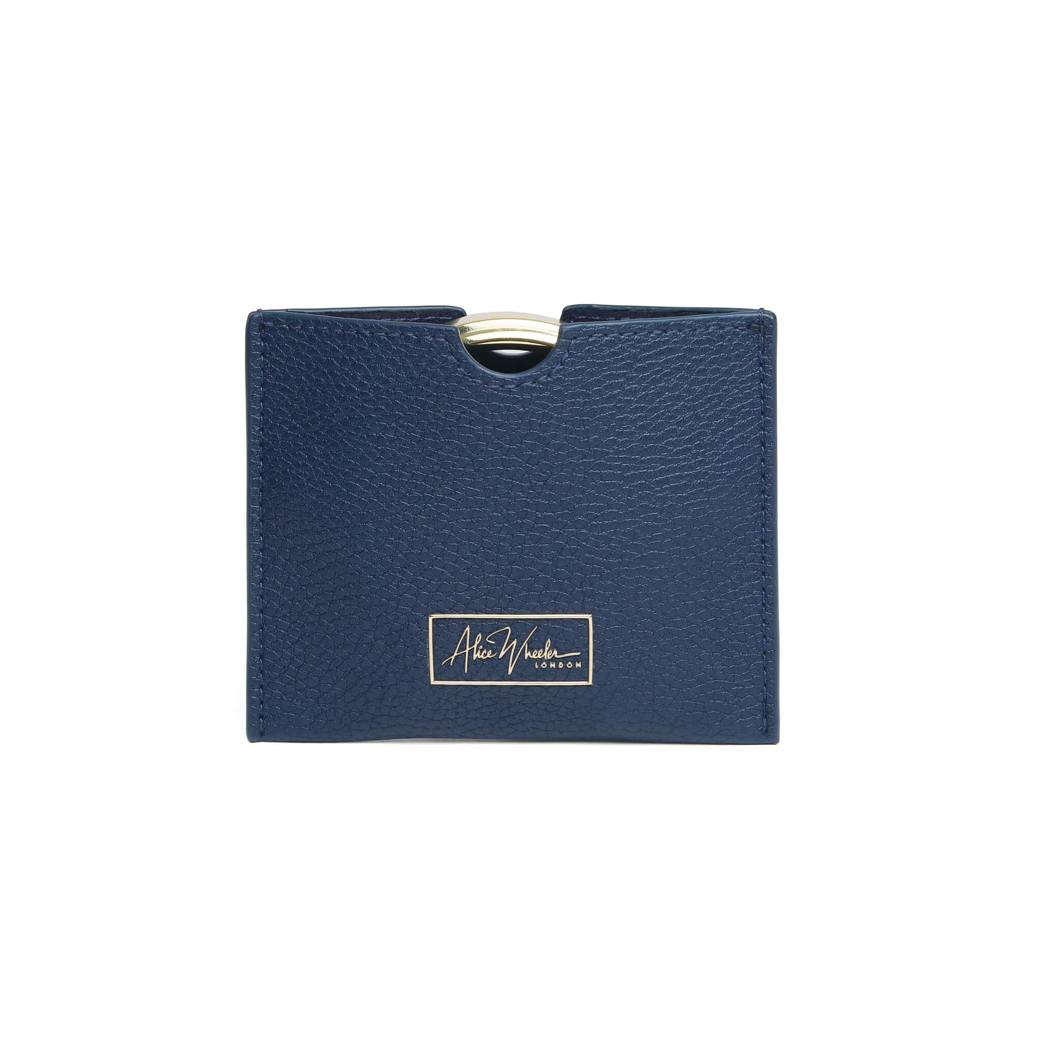 Mirror & Pouch In Navy - 7x Magnification