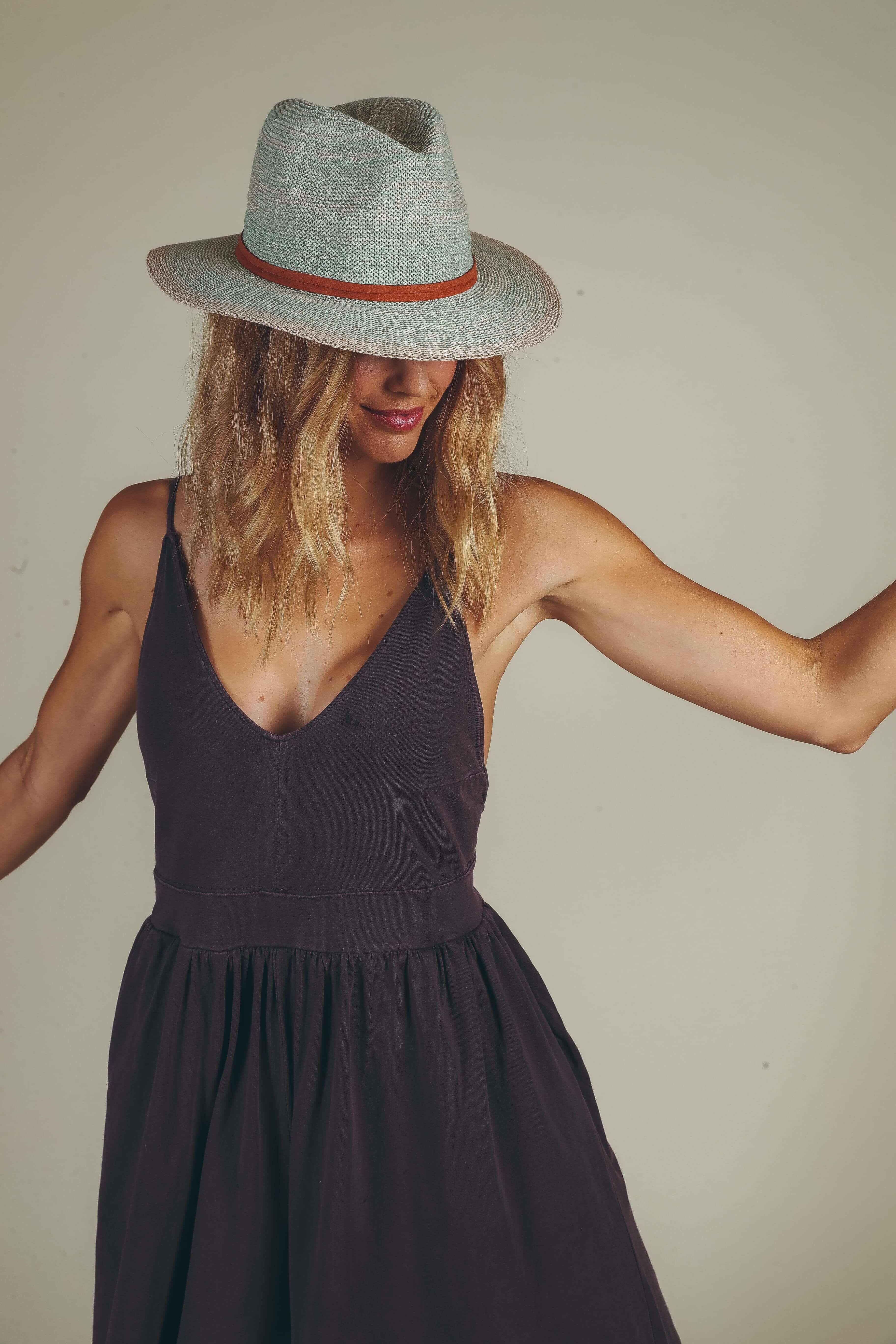 Natalie Hat - Sea Green