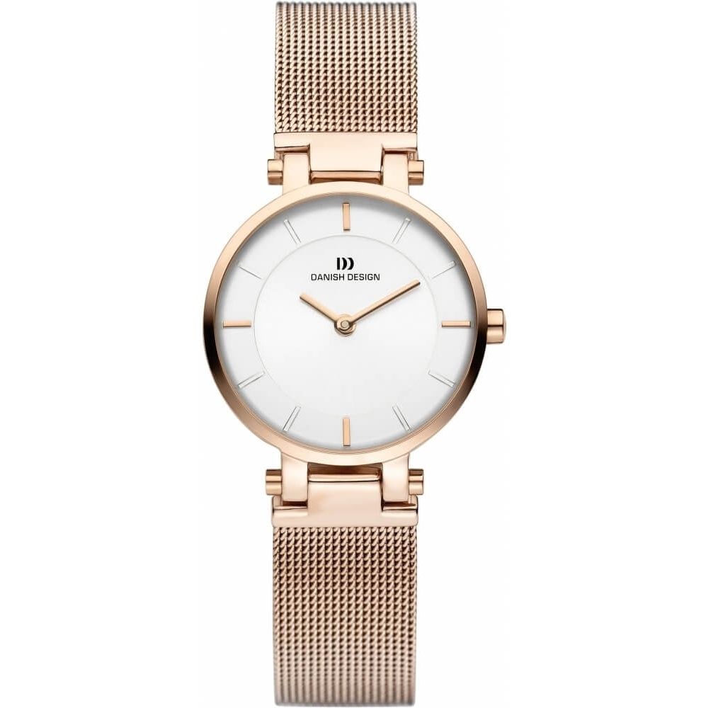 Ladies Rose Gold Plated Stainless Steel Watch