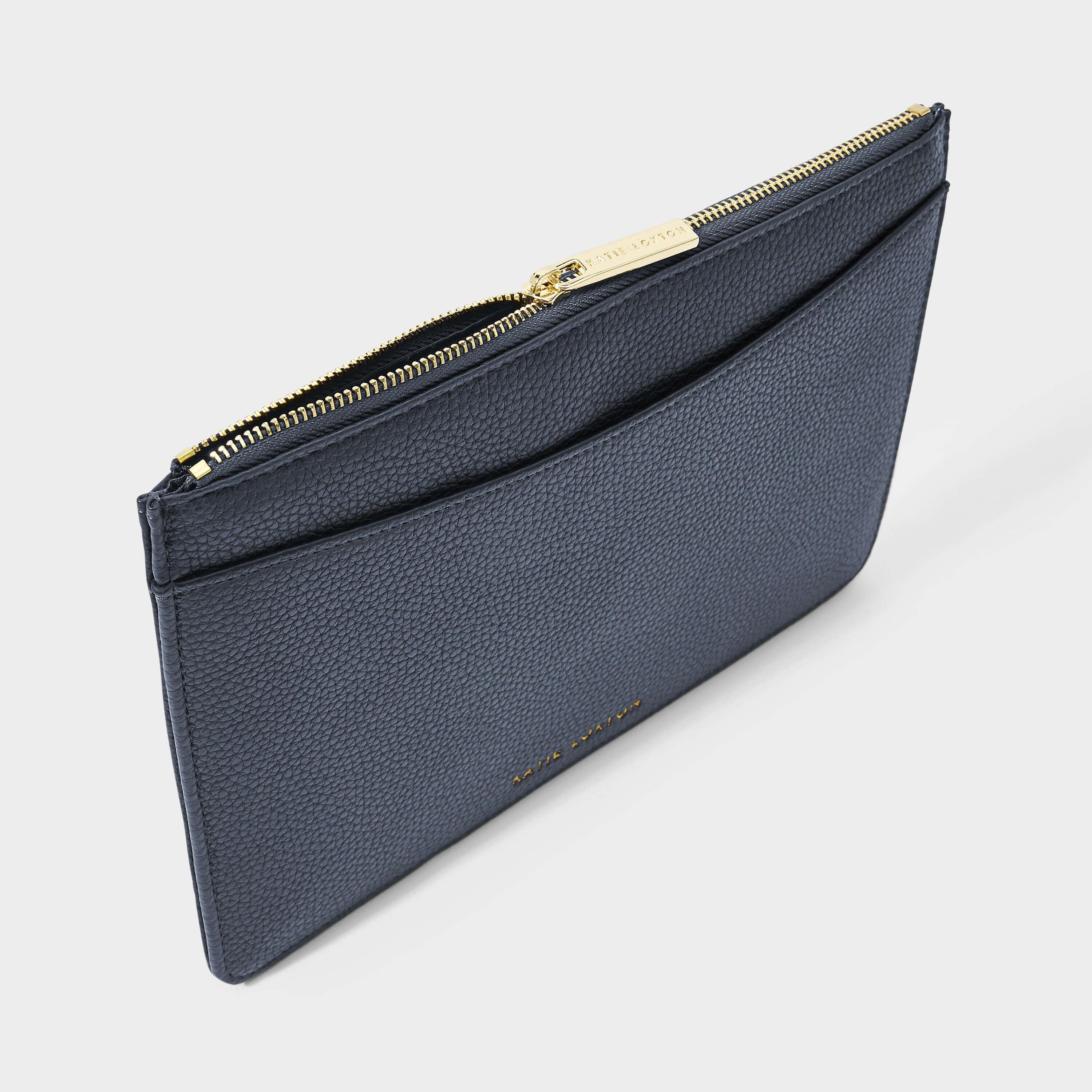 Cara Pouch | Navy | 16 X 24 X 1.5cm