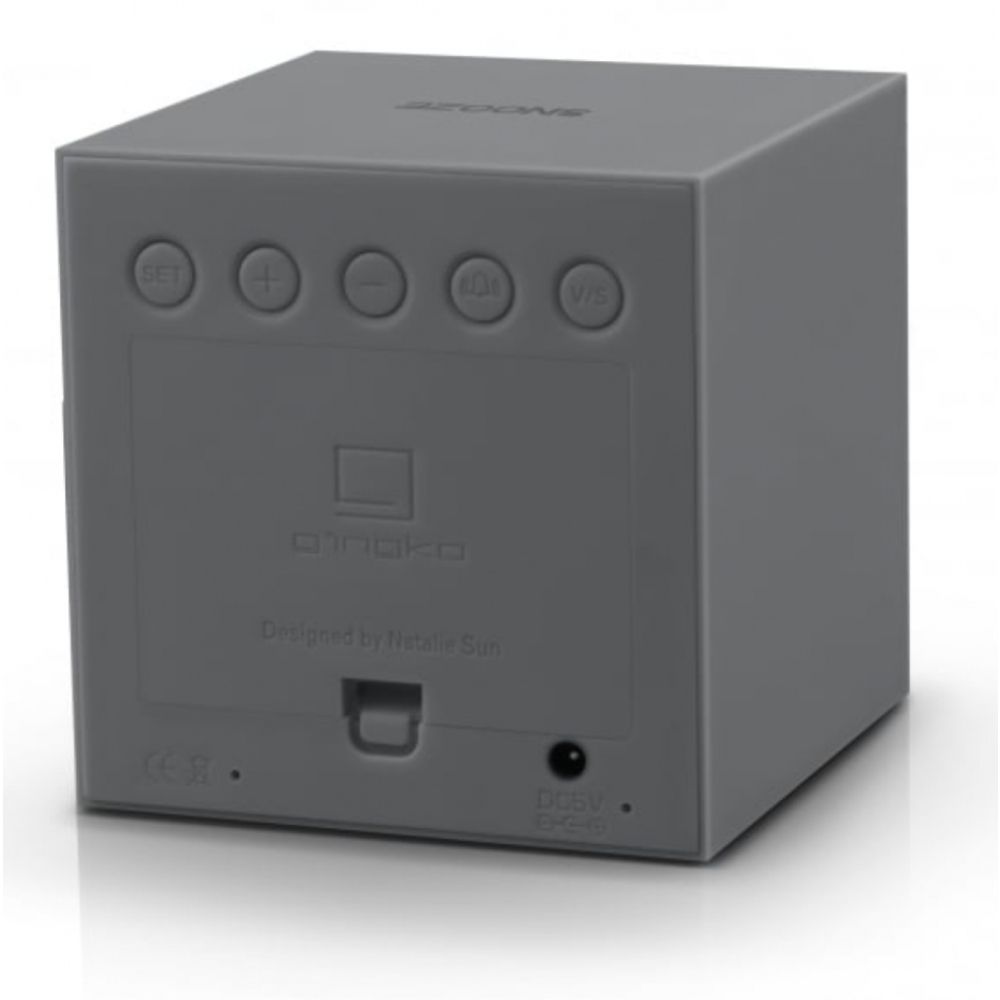 Gravity Cube Click Clock ������ Grey