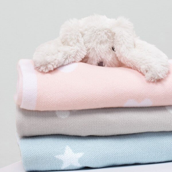 Beautifully Boxed Baby Blanket | Hello Baby Girl | Pink