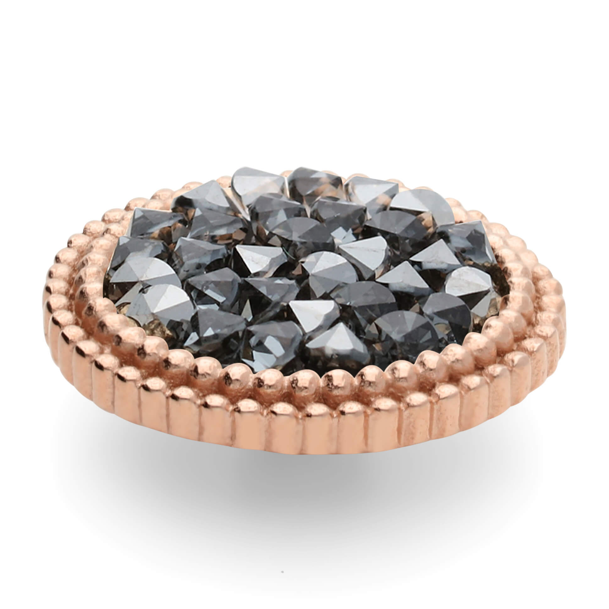 Fabero Flat (Rg/P) 15mm Metallic Silver Top