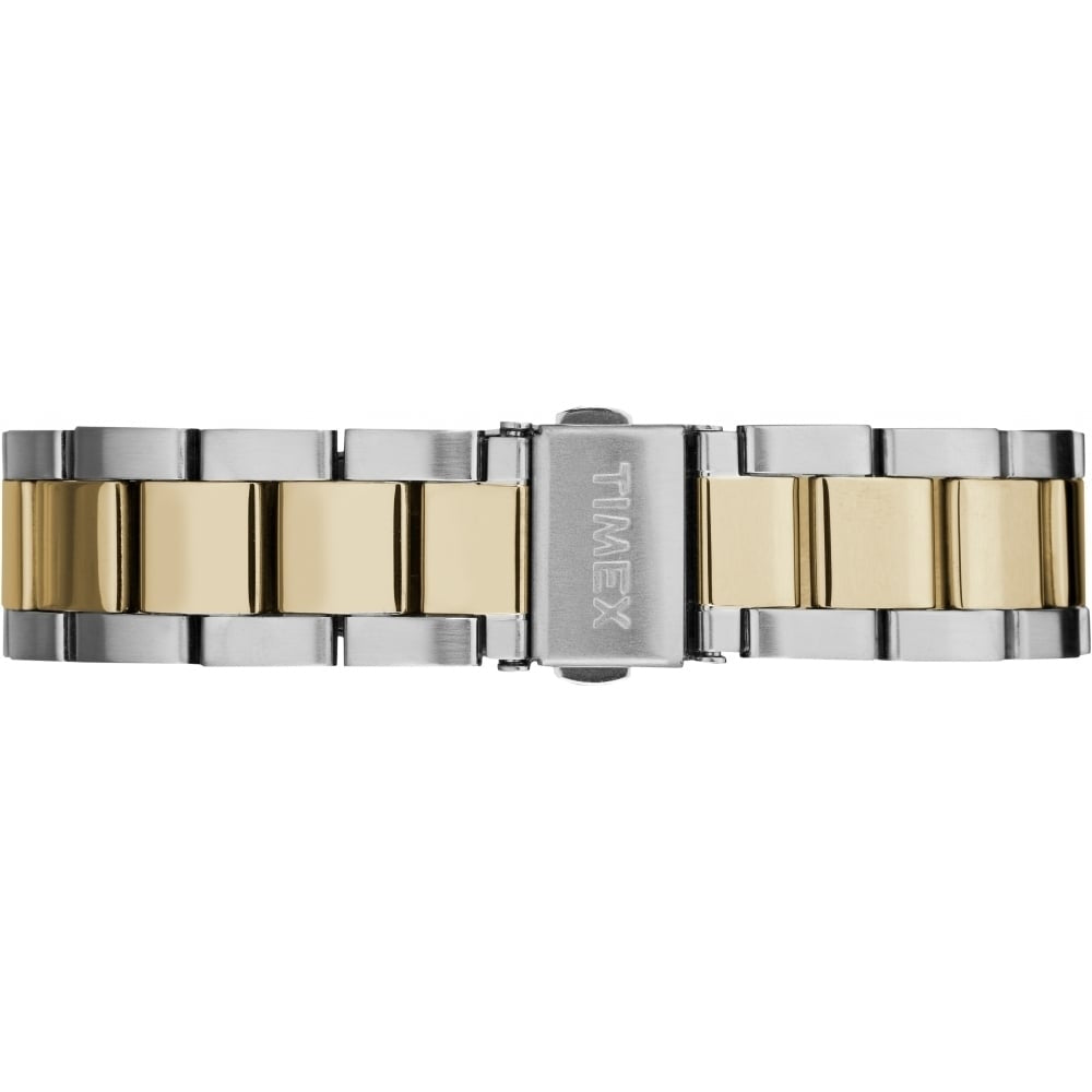 Mens Easy Reader Two-Tone Bracelet/ White Dial