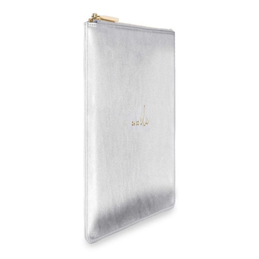 Perfect Pouch - Oh So Chic - Silver -16x24cm
