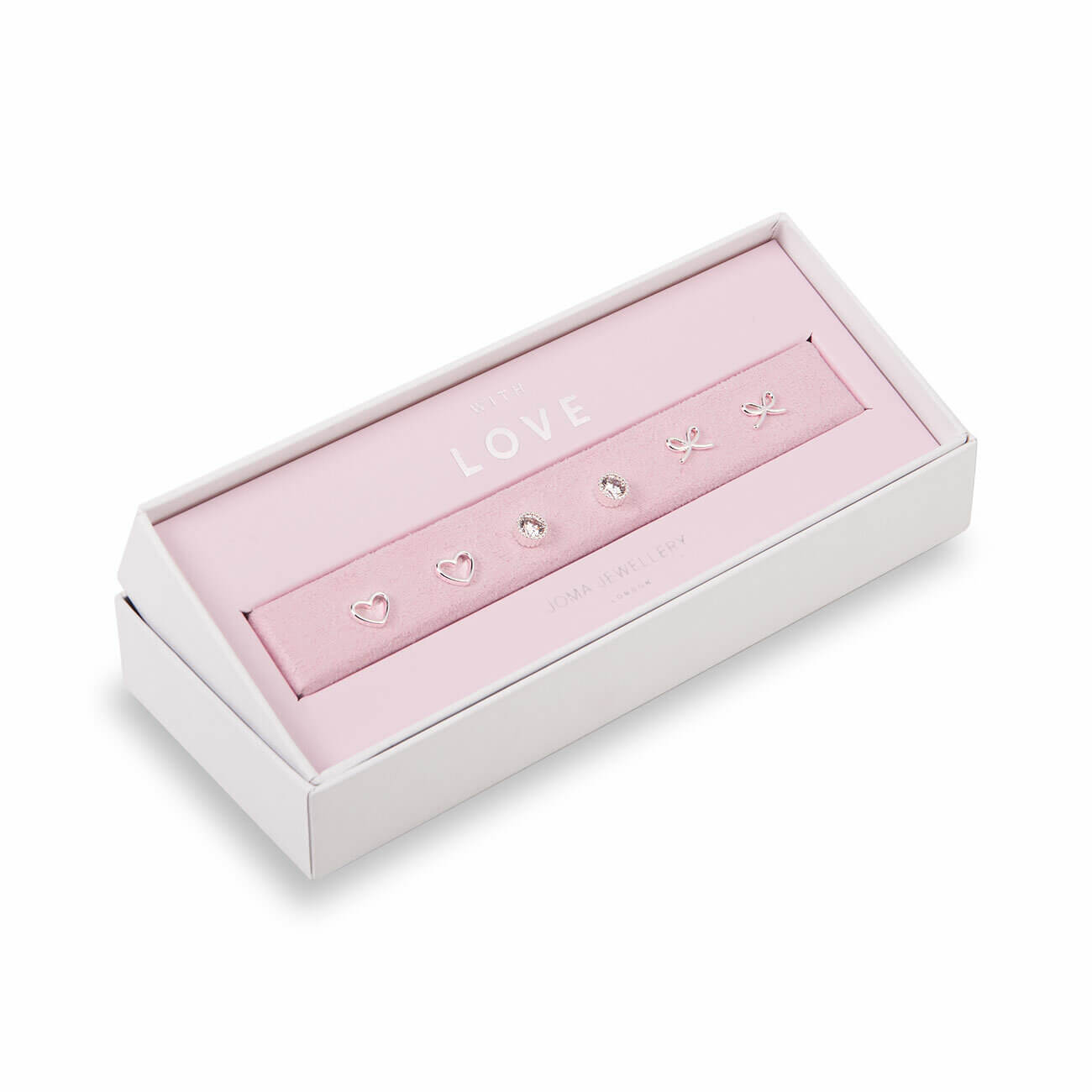 Occasion Gift Box | With Love | Silver Earrings