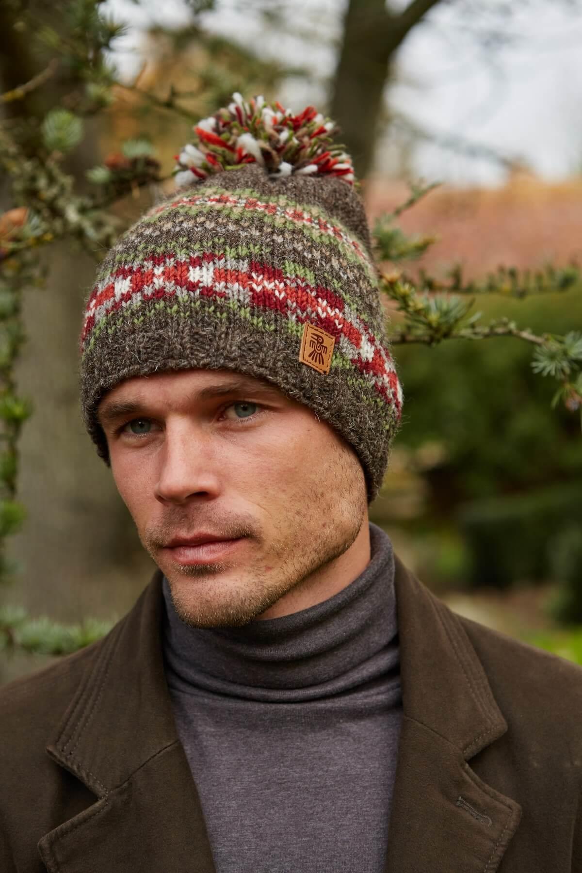 Mens Moray Bobble Beanie