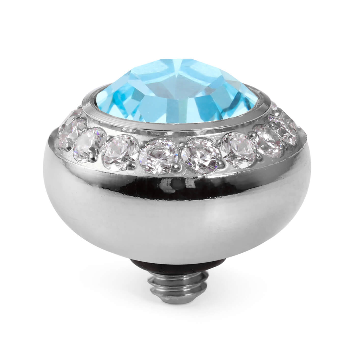 Tondo Deluxe (S/P) 10mm Aqua Bohemica Top