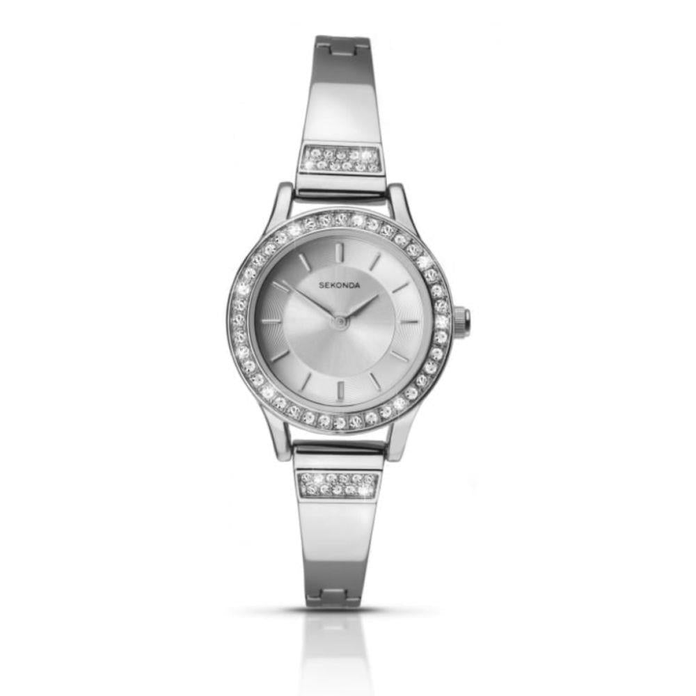 Ladies' Silver Tone Bracelet Watch