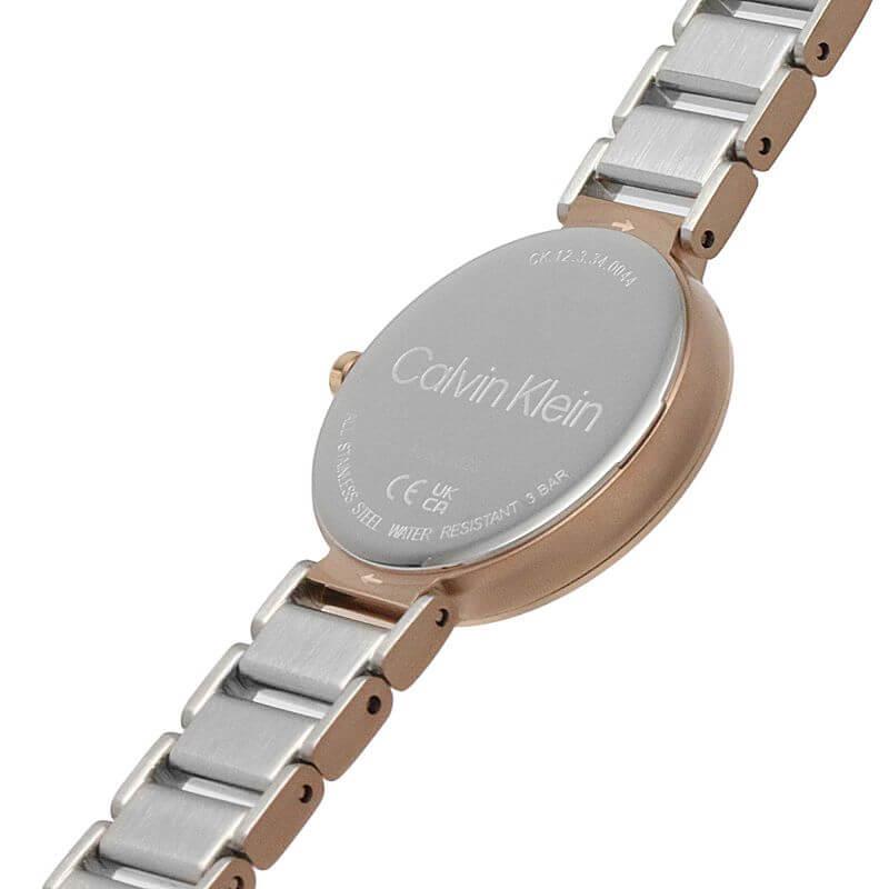 Minimalistic T-Bar Two Tone Rose Gold Ladies Watch