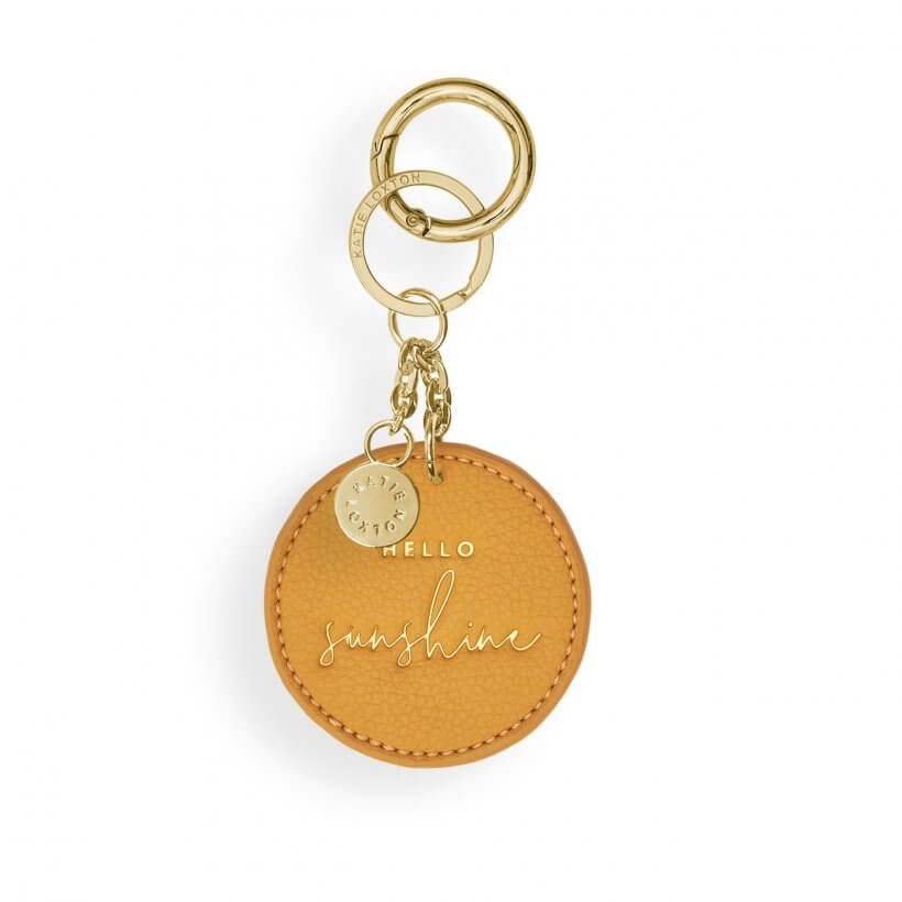 Chain Keyring | Hello Sunshine | Yellow