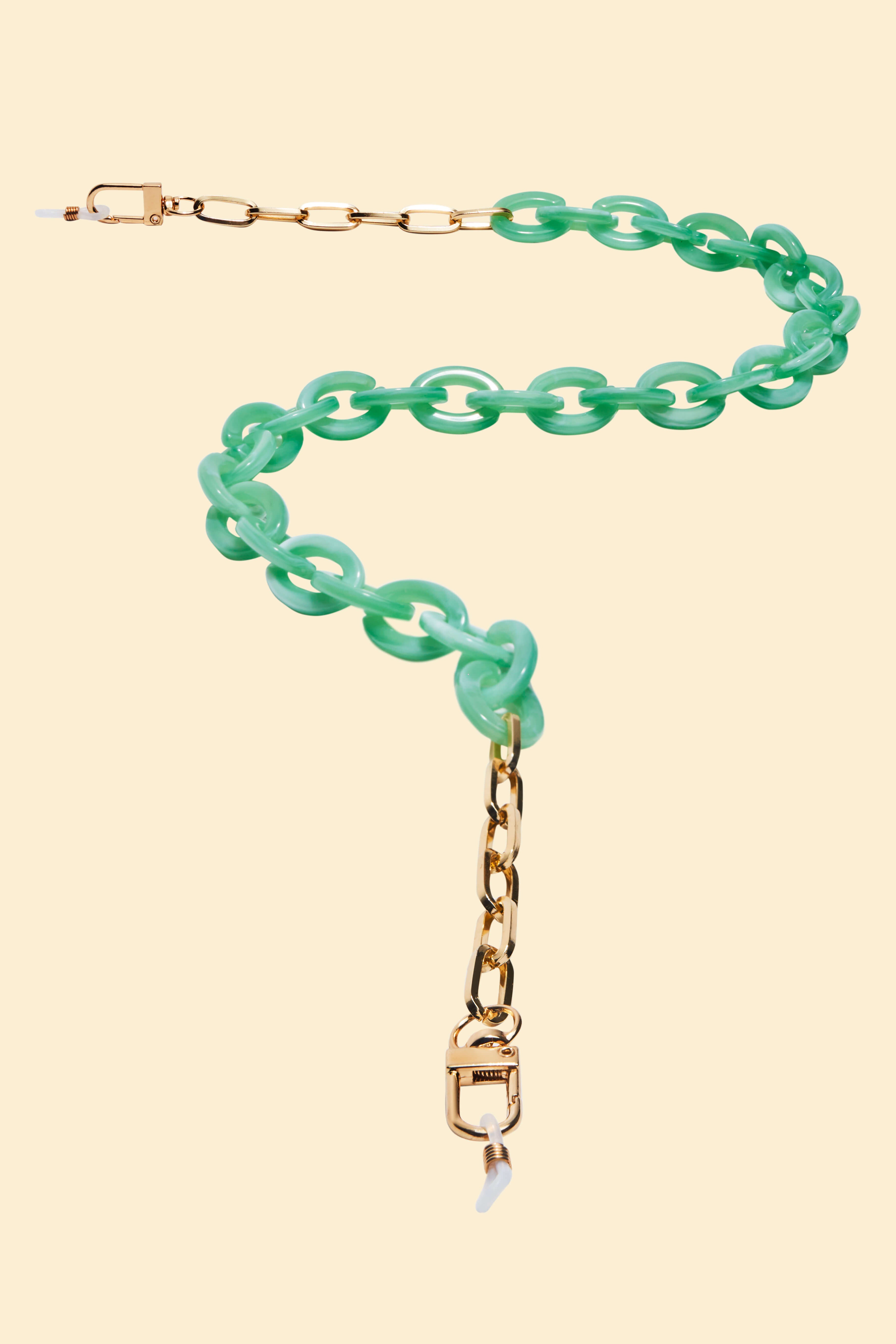 Sunglasses Chain - Block Jade