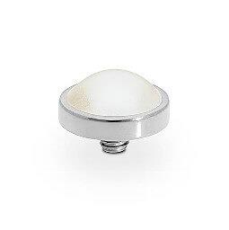 CANINO (S/P) 9mm White Pearl Ring Top