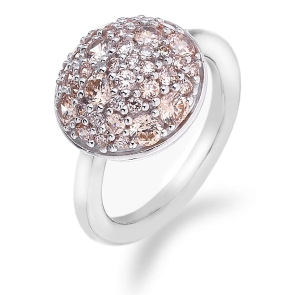 Bouquet Champagne Ring in Sterling Silver