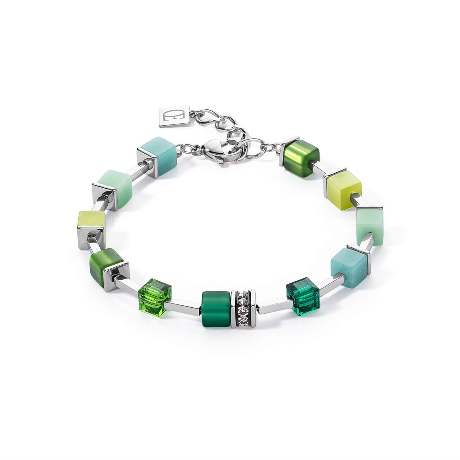 GeoCUBE Iconic Pure Bracelet In Green