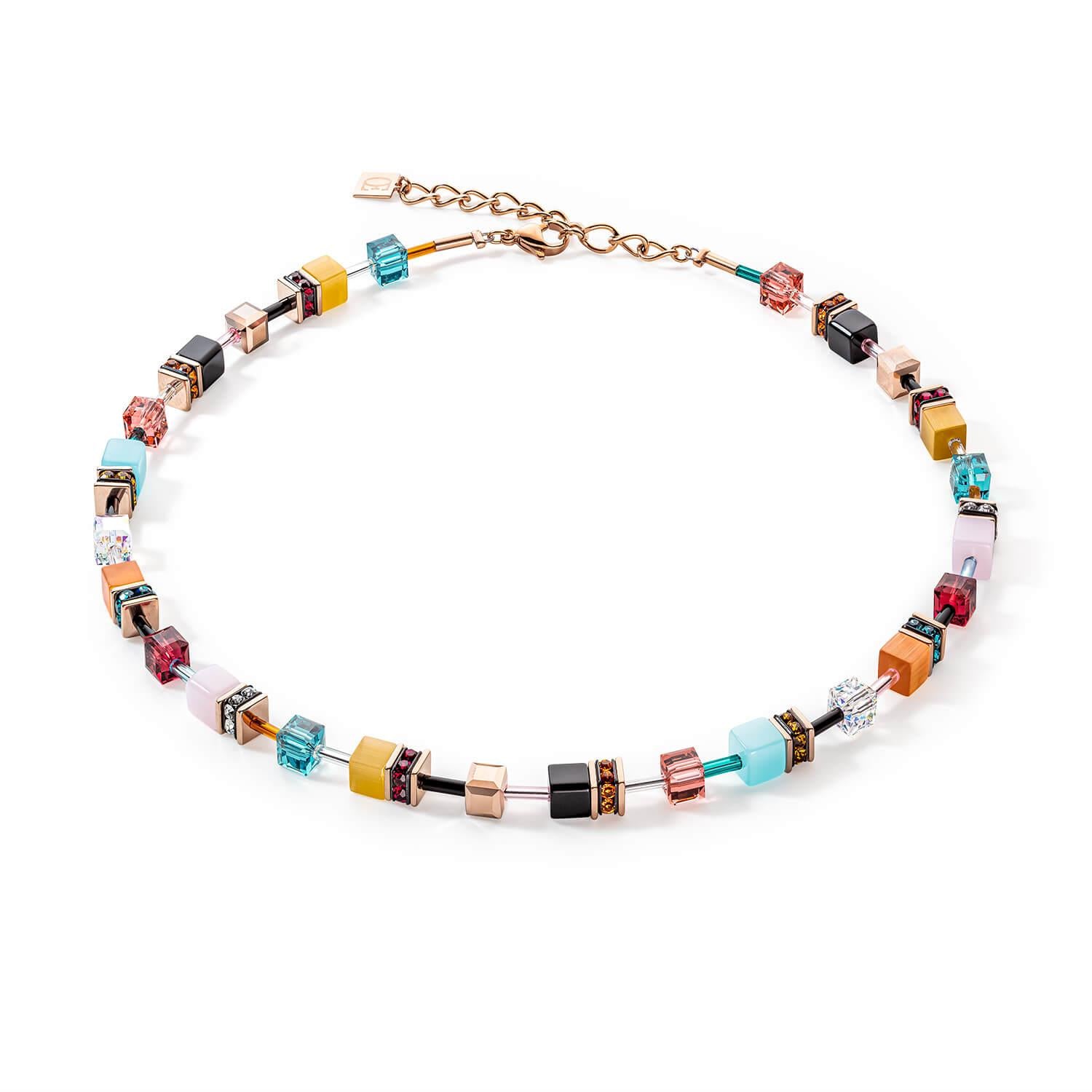 GeoCUBE Iconic Multicolour Expressive Necklace