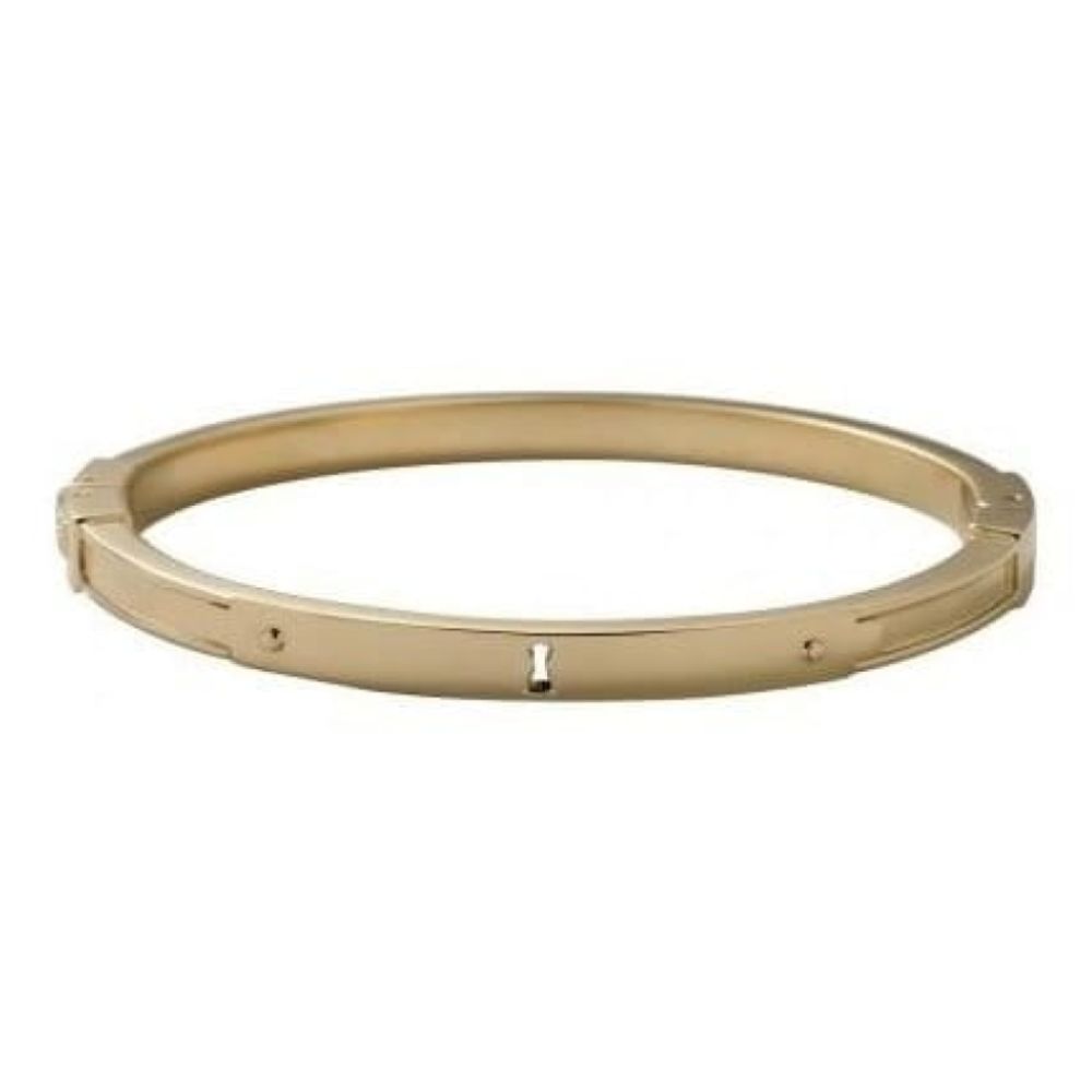 Ladies Iconic Gold IP Bangle