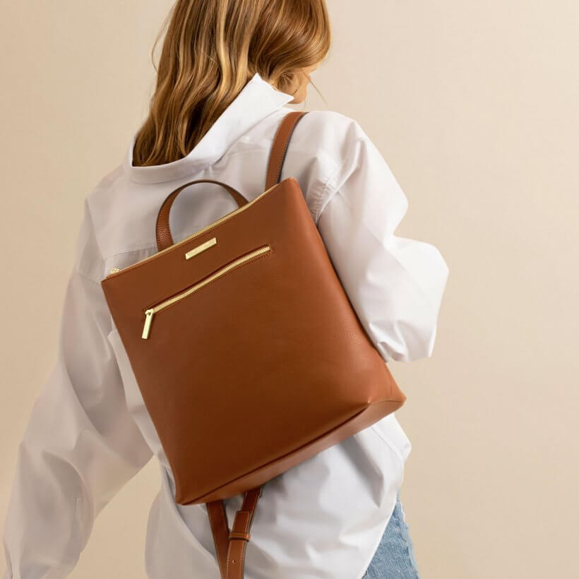 Brooke Backpack | Cognac