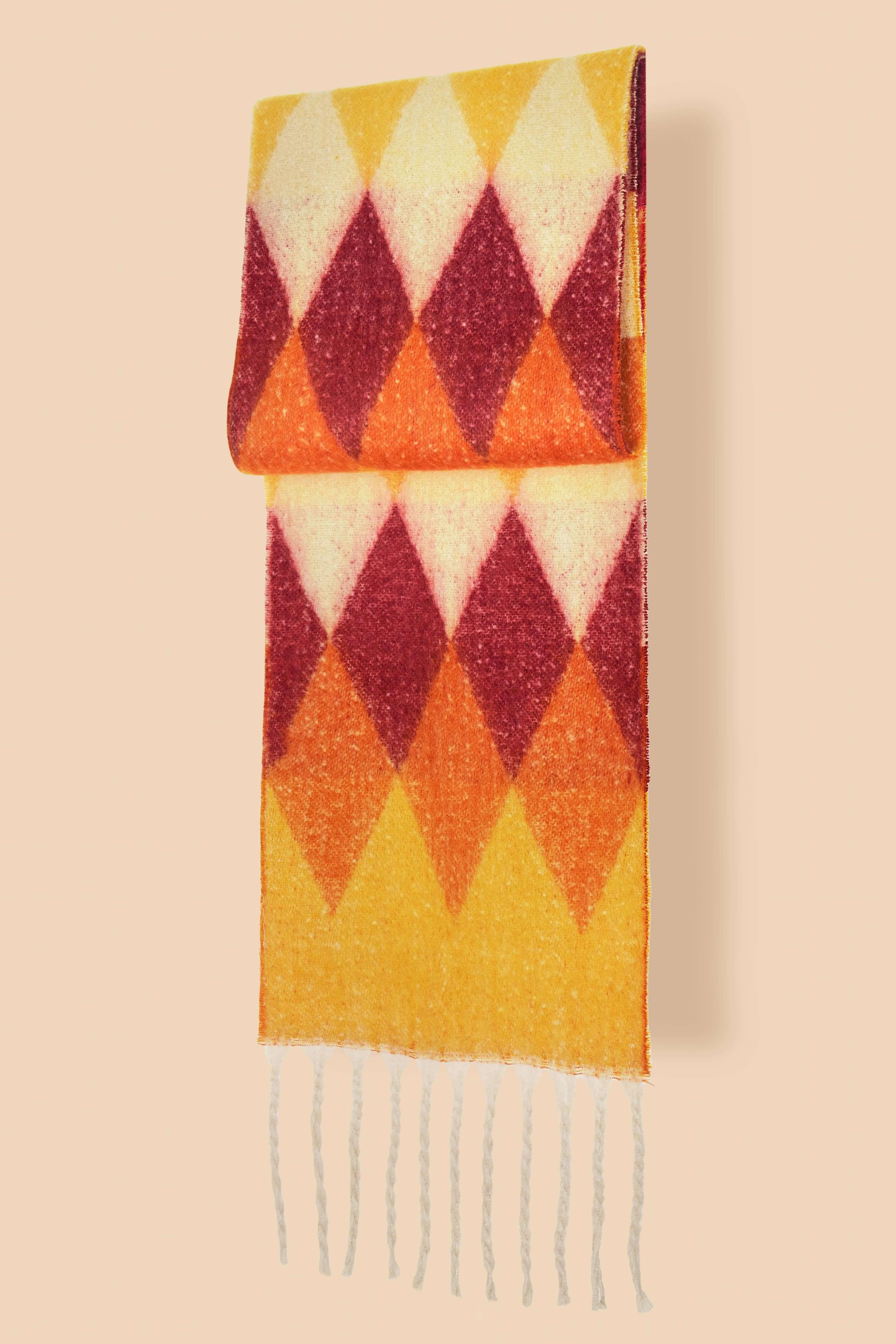 Lulu Cosy Scarf - Fuchsia Mix