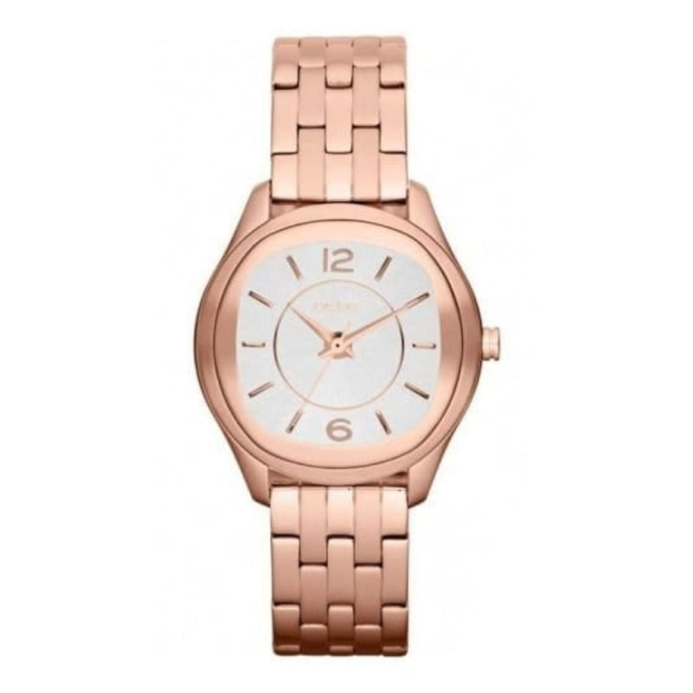 Ladies Rose Gold Ion Plated Bracelet Watch