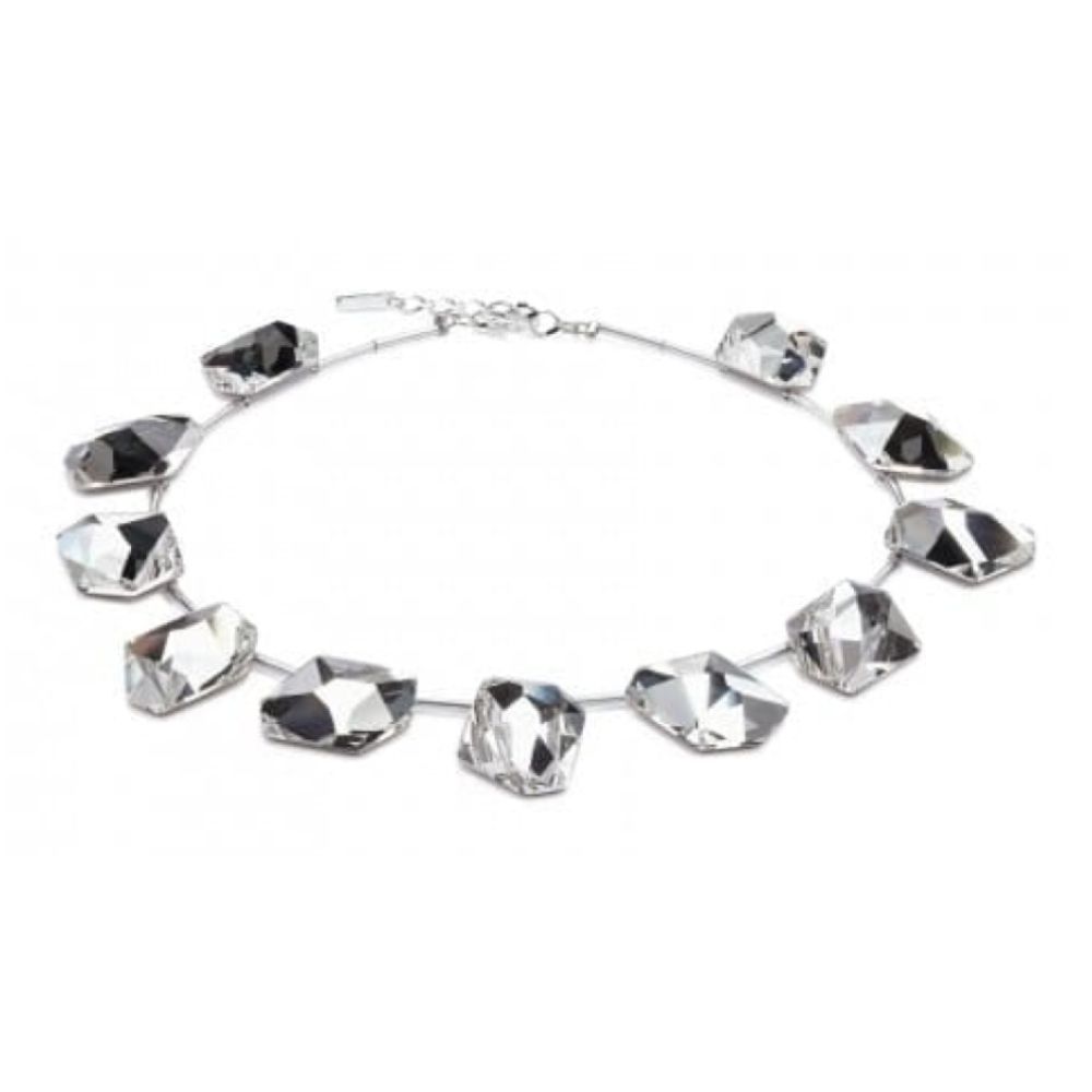 Adjustable Geometric Shaped Crystallized Swarovski Necklace