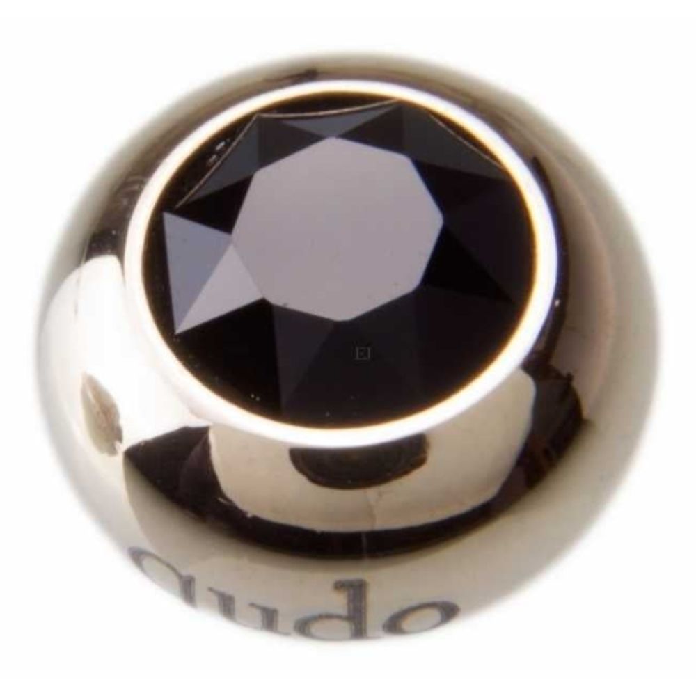 Famosa Gold 10mm Tondo Ring Top Jet