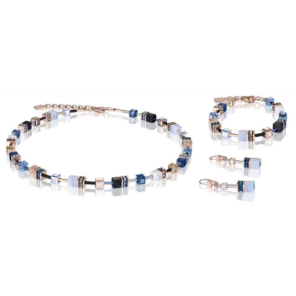 Blue-Beige Necklace