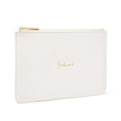 Bridal Perfect Pouch 'Bridesmaid' In White