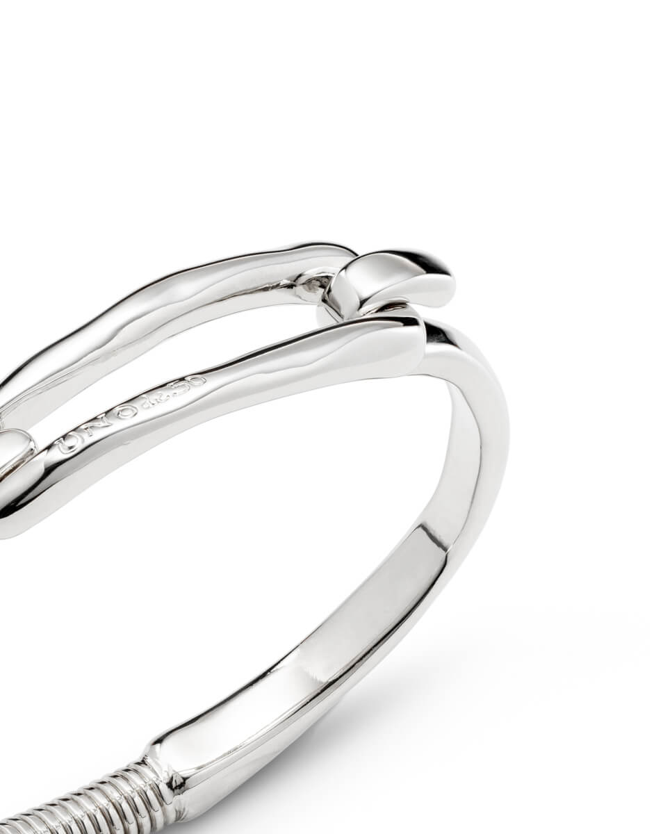 Rigid Silver Plated Bracelet