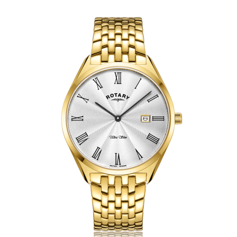 Gents Bracelet Watch Gold Plate