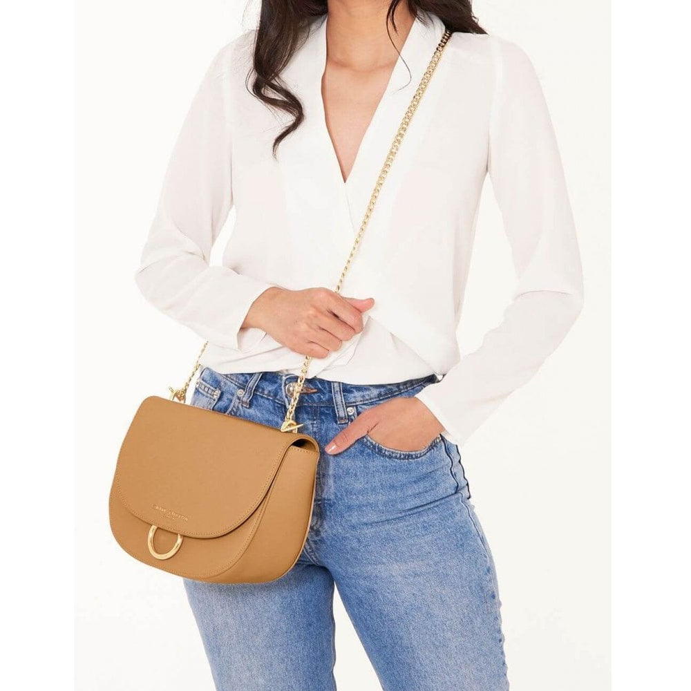 Lucia Saddle Bag | Taupe