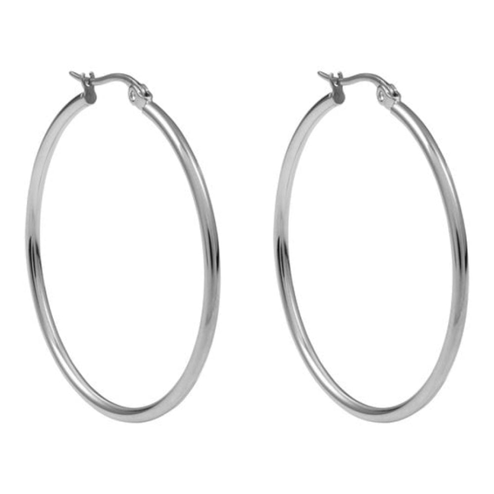 Interchangeable Creole Valentano Earrings 40mm (S/P)