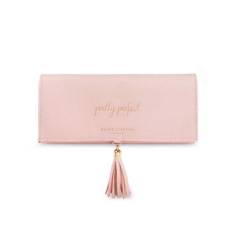 Tassel Jewellery Roll | Pretty Perfect | Blush Pink