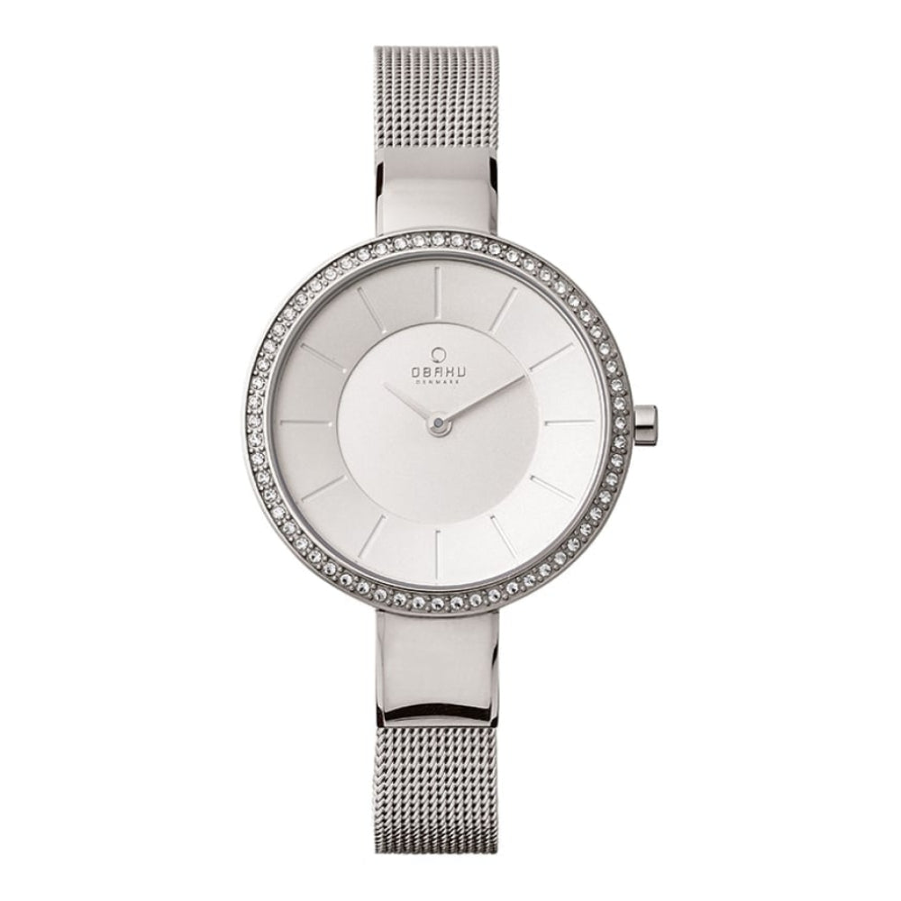 SOL - GLIMT STEEL Stainless Steel Mesh Bracelet Watch