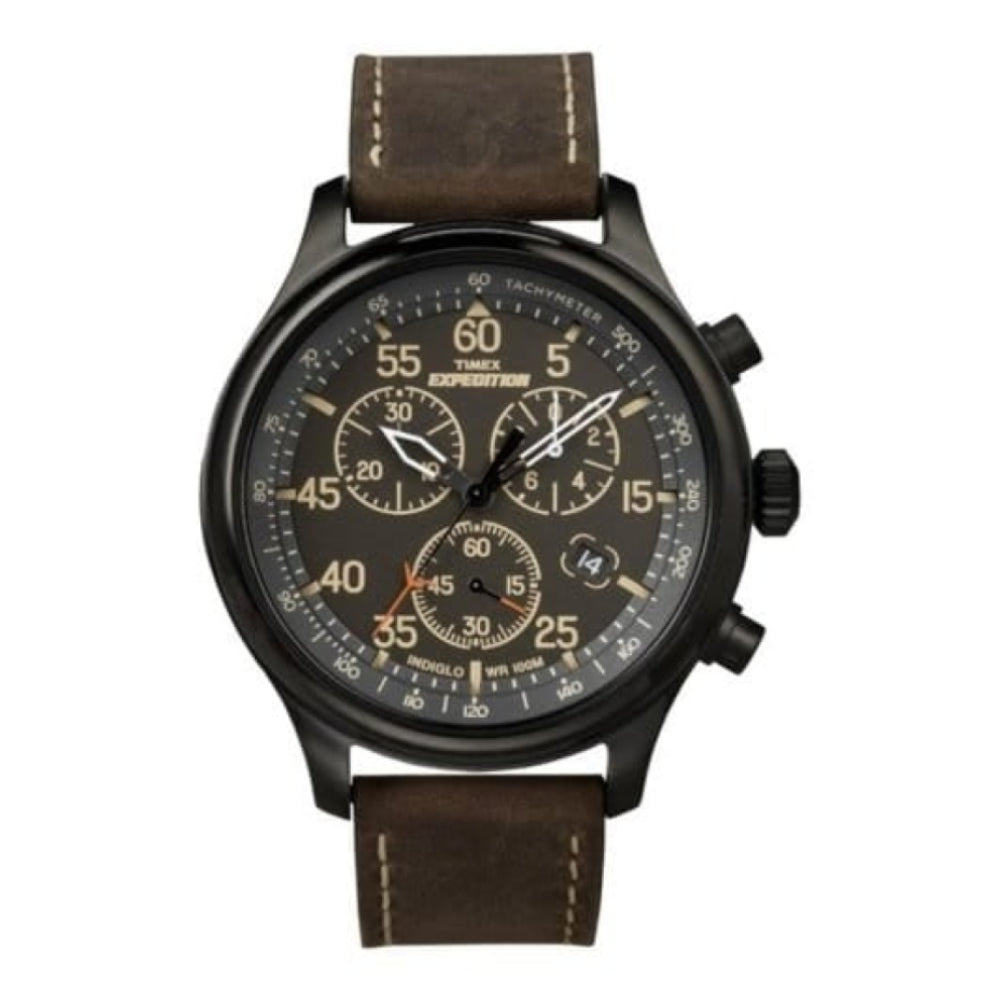 Gents Expedition Brown Chronograph Watch