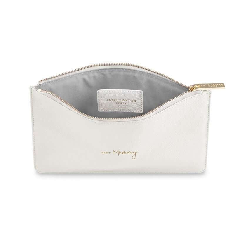 Perfect Pouch | Best Mummy | White