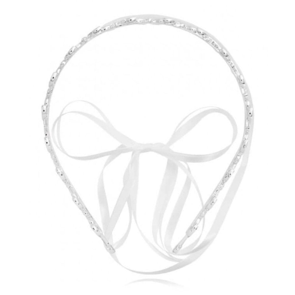 Happy Ever After Hair Accessories CZ Leaf Hair Crown