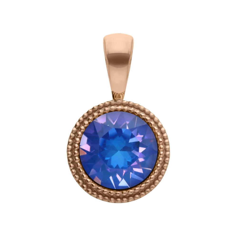 Fabero (Rg/P) 11mm Royal Blue Delite Pendant