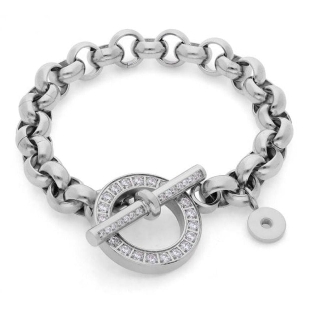 Inter Changeable Bracelet Como Deluxe Silver-Small