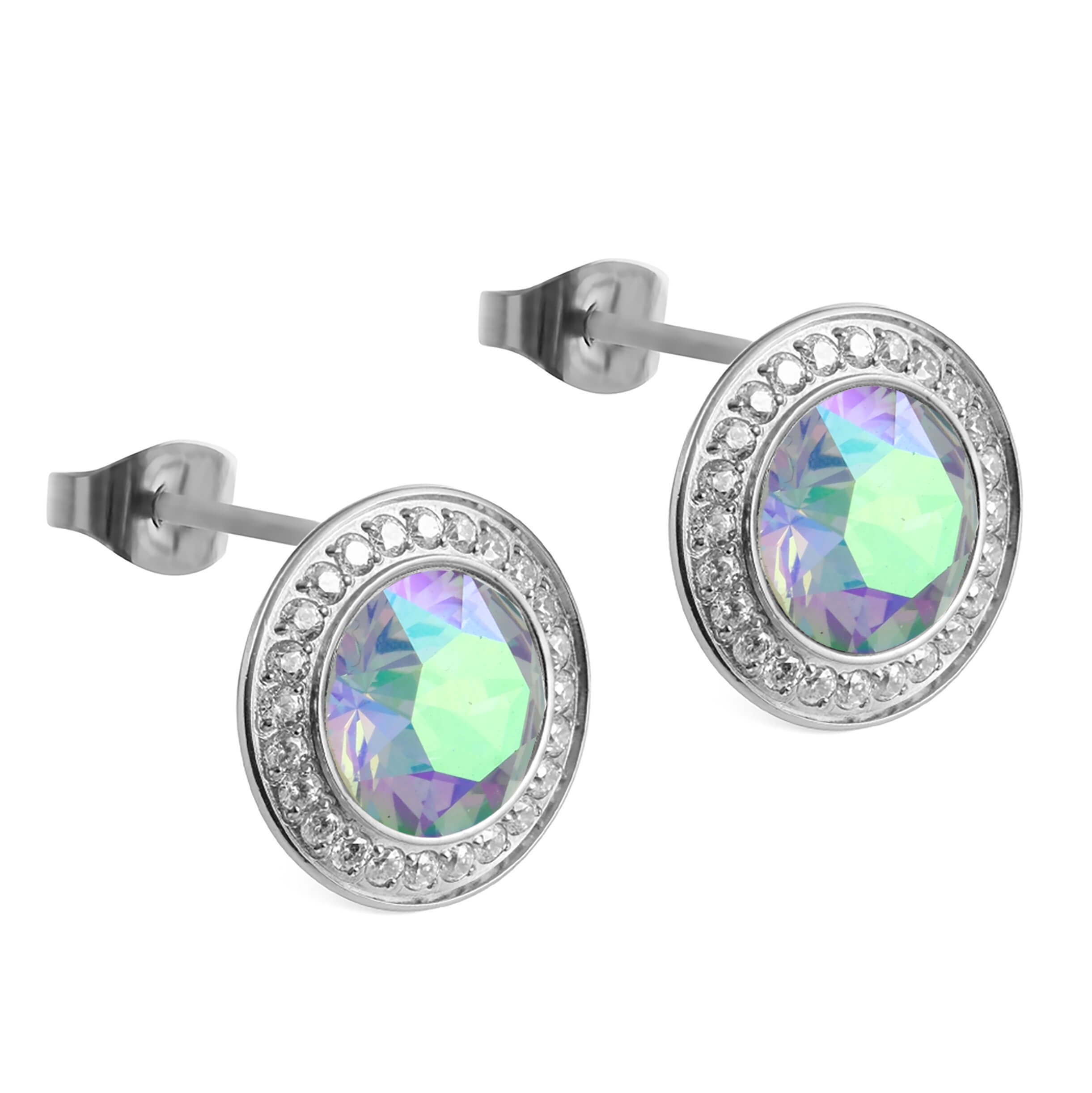 Paradise Shine 13mm TONDO Deluxe (S/P) Stud Earrings