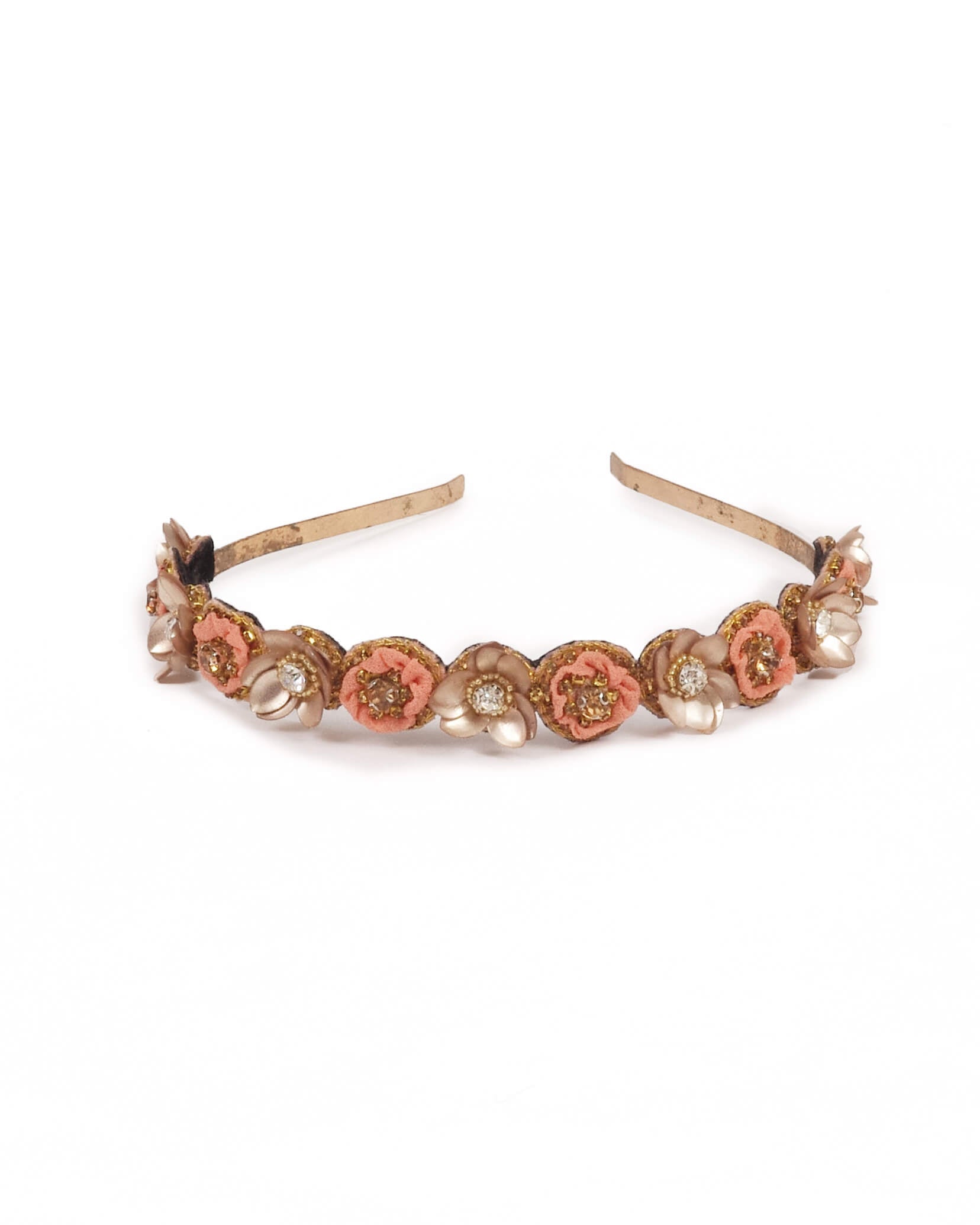 Headband Fleur Coral Floral