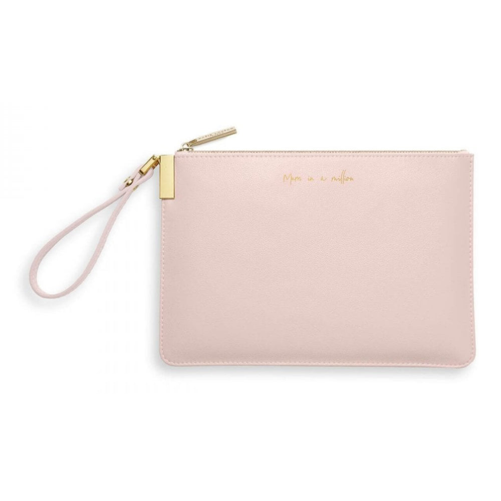 Secret Message Pouch | Mum In A Million, Mum You Re One In A Million | Pink | 16 X 24 Cm