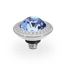 TONDO Deluxe (S/P) 9mm Light Sapphire Ring Top