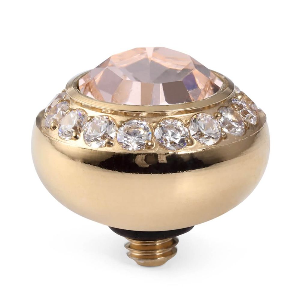 Tondo Deluxe (G/P) 10mm Gold Quartz Top