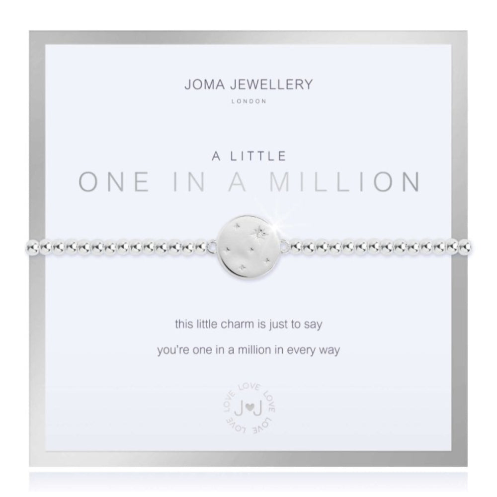 Beautifully Boxed A Littles | One In A Million | Bracelet |17.5cm Stretch