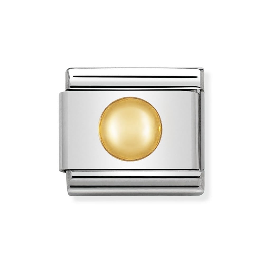 Classic Raised Gold Dot Link
