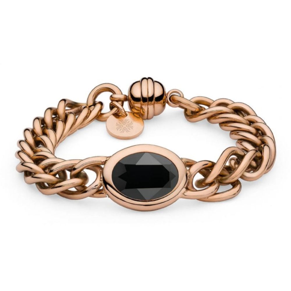 Bracelet ''Tivola'' Big (Rg/P) Jet