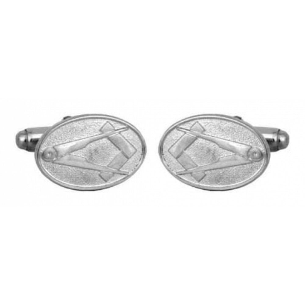 Sterling Silver Masonic Cufflinks