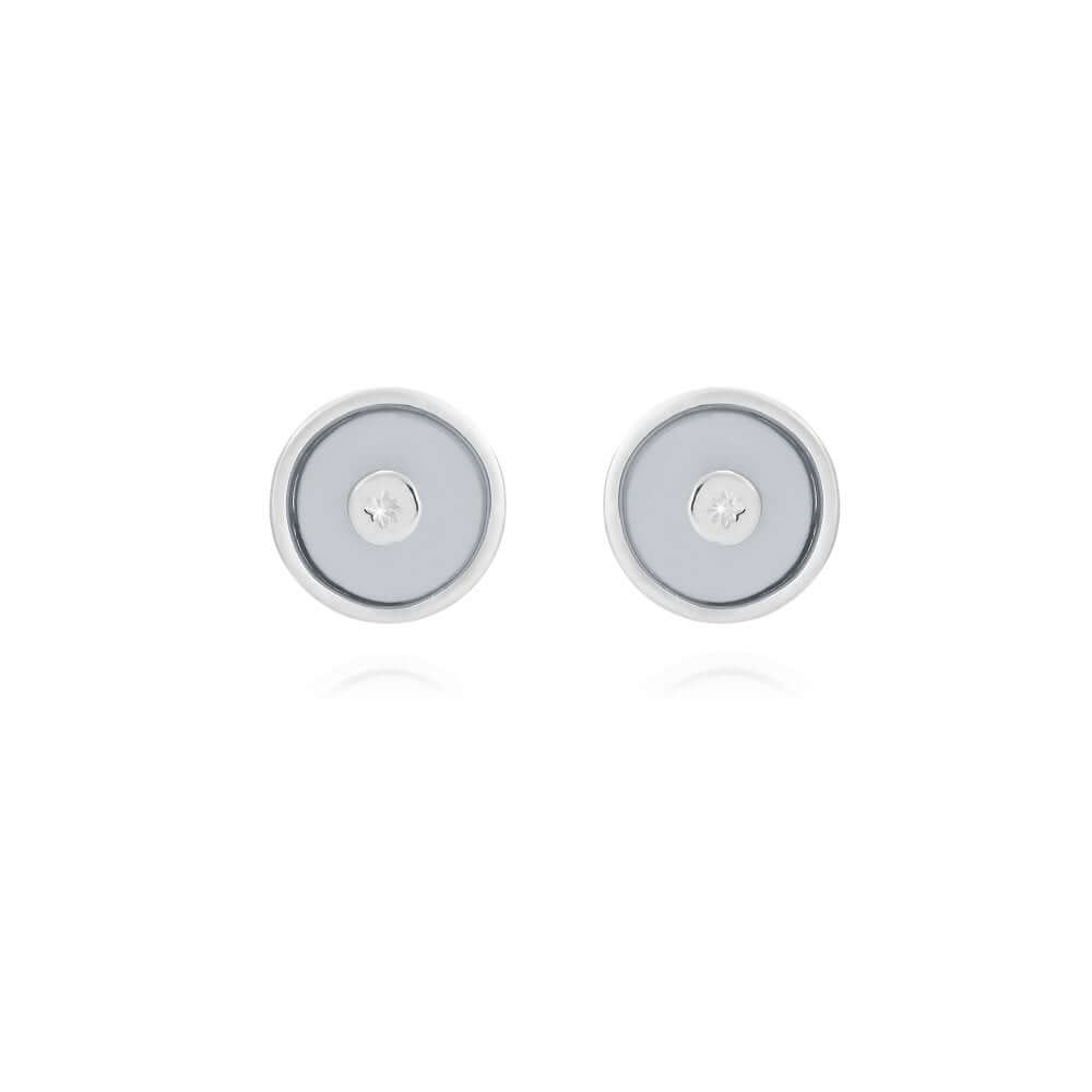 Treasure The Little Things Sparkle Everyday Silver Earrings